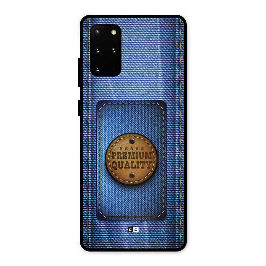 Premium Quality Denim Metal Back Case for Galaxy S20 Plus