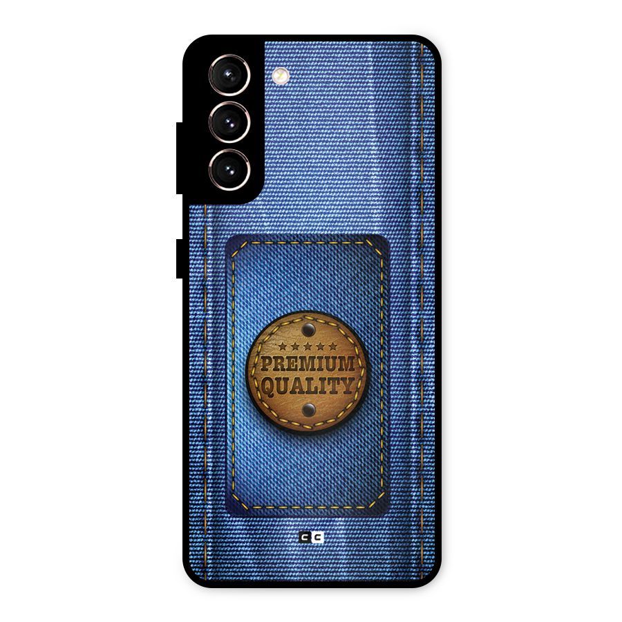 Premium Quality Denim Metal Back Case for Galaxy S21 5G