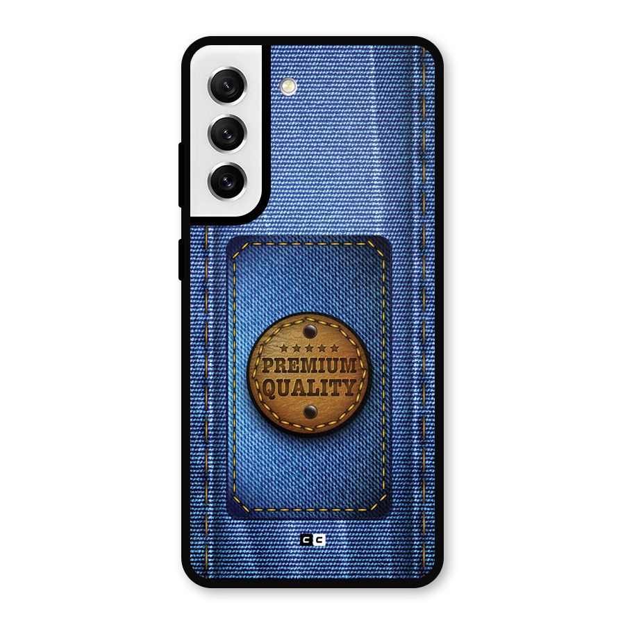 Premium Quality Denim Metal Back Case for Galaxy S21 FE 5G