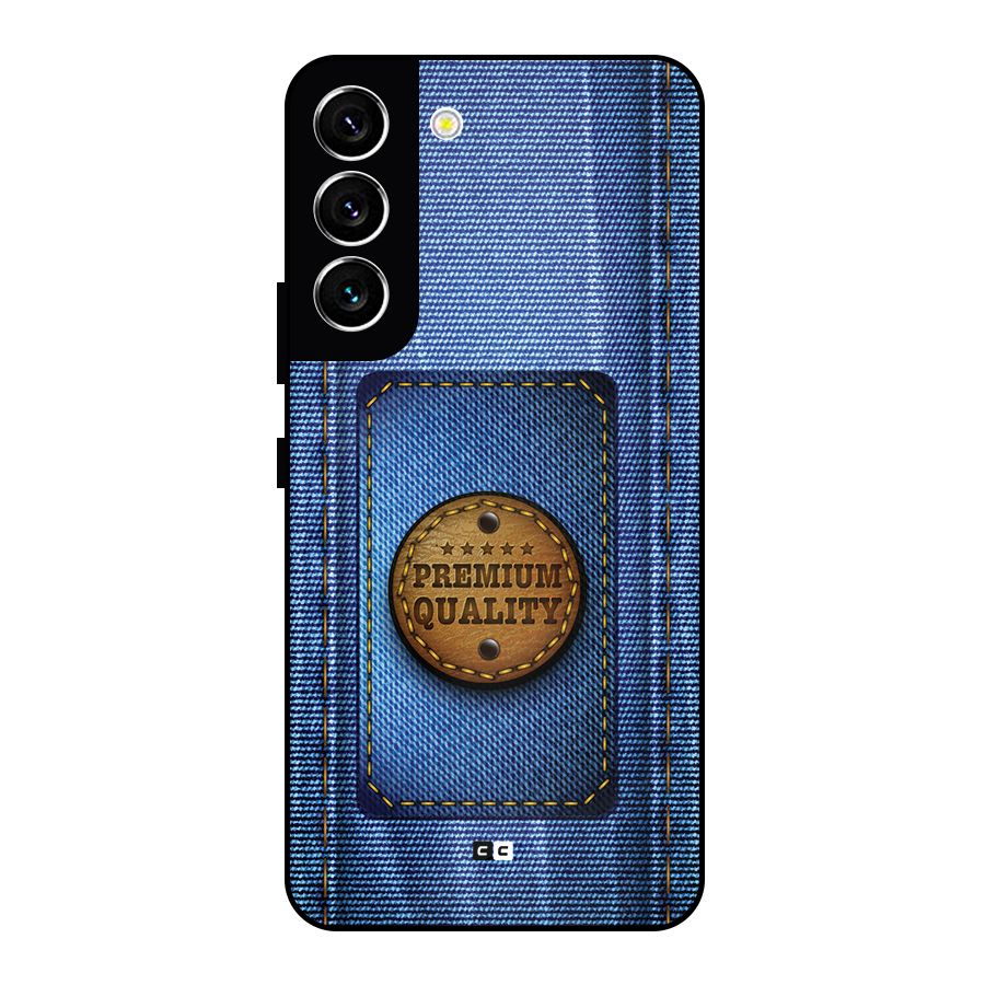 Premium Quality Denim Metal Back Case for Galaxy S22 5G