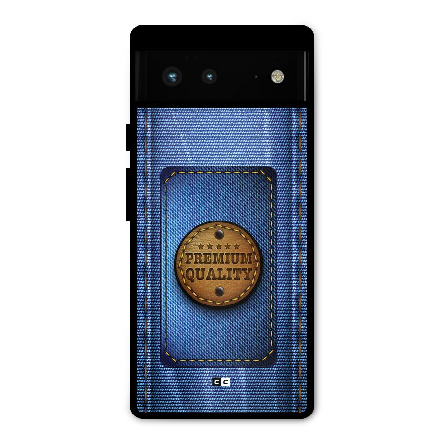 Premium Quality Denim Metal Back Case for Google Pixel 6