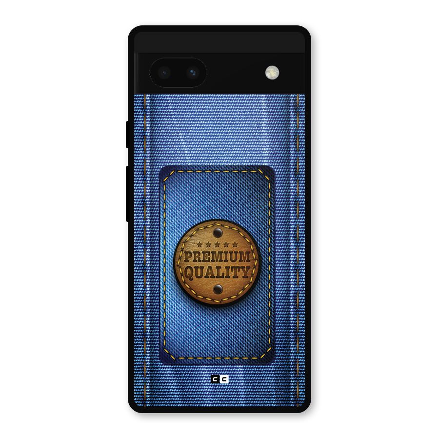 Premium Quality Denim Metal Back Case for Google Pixel 6a
