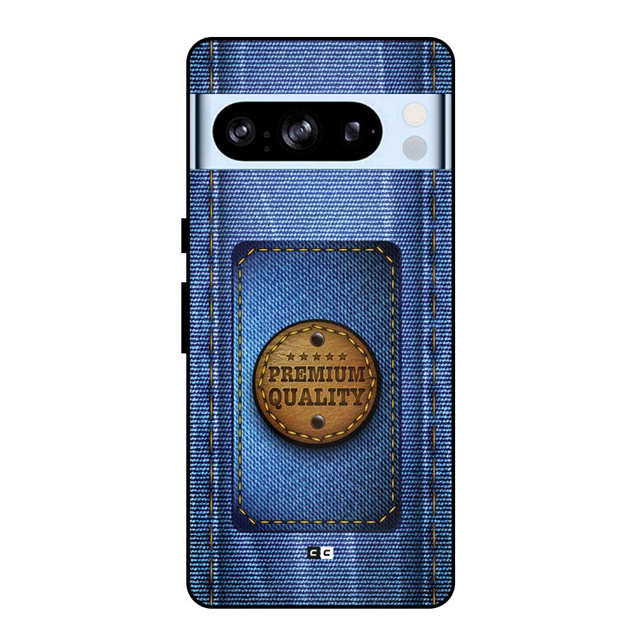Premium Quality Denim Metal Back Case for Google Pixel 8 Pro