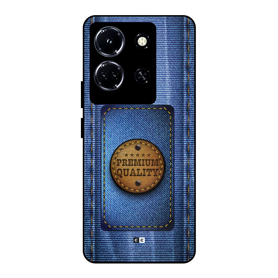Premium Quality Denim Metal Back Case for Infinix Note 30 5G