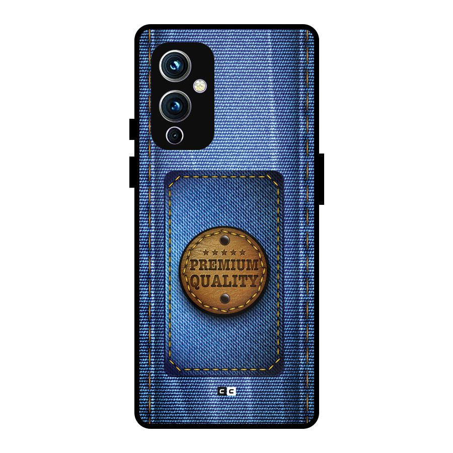 Premium Quality Denim Metal Back Case for OnePlus 9