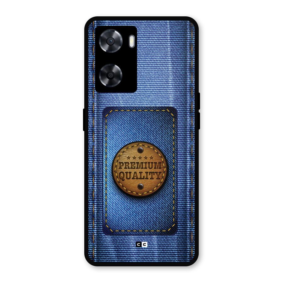 Premium Quality Denim Metal Back Case for OnePlus Nord N20 SE
