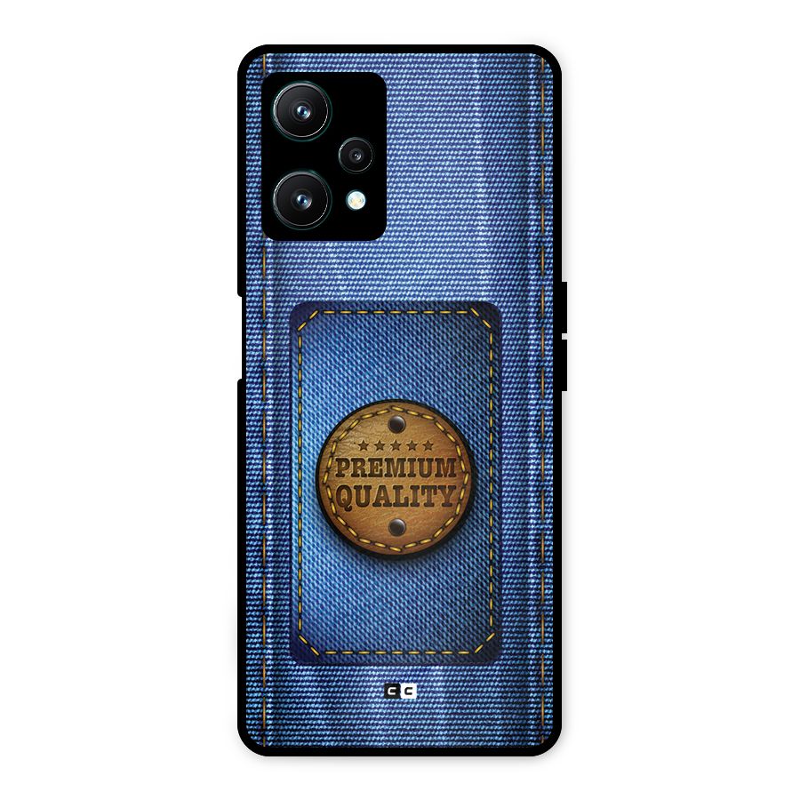 Premium Quality Denim Metal Back Case for Realme 9 Pro 5G