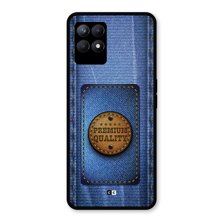 Premium Quality Denim Metal Back Case for Realme Narzo 50