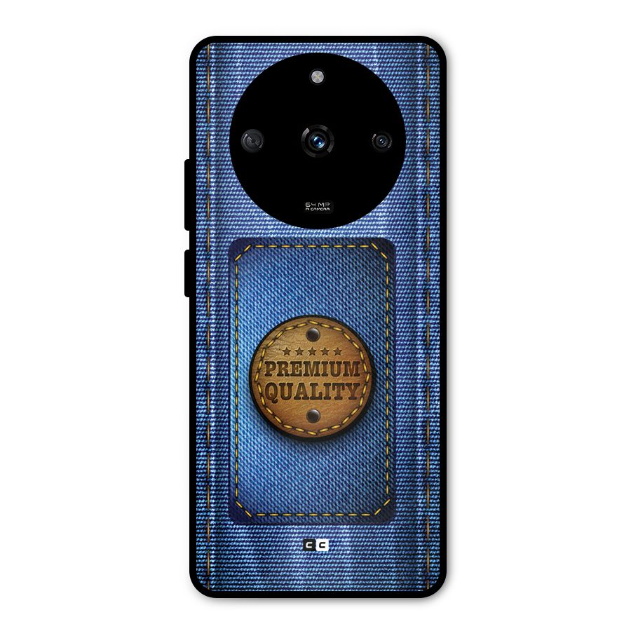 Premium Quality Denim Metal Back Case for Realme Narzo 60 5G