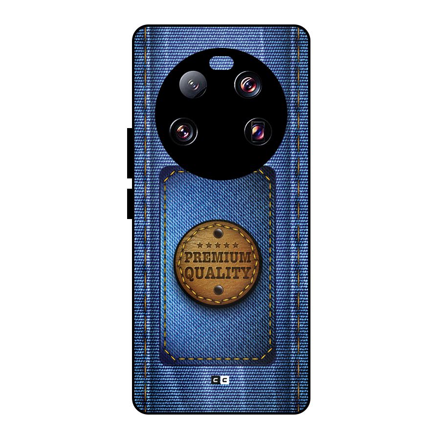 Premium Quality Denim Metal Back Case for Xiaomi 13 Ultra