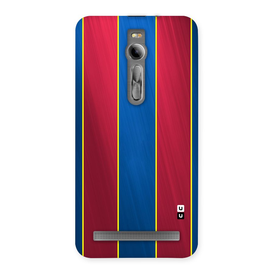 Premium Vertical Stripes Back Case for Asus Zenfone 2
