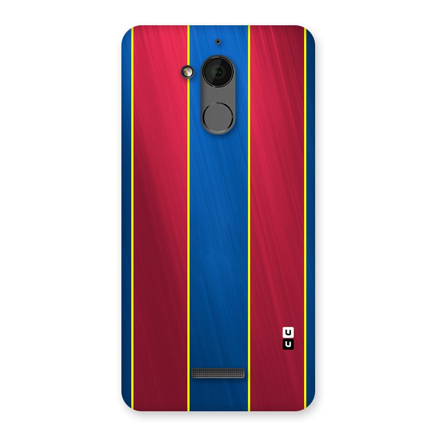 Premium Vertical Stripes Back Case for Coolpad Note 5