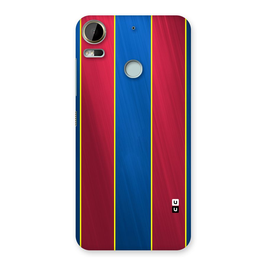 Premium Vertical Stripes Back Case for Desire 10 Pro