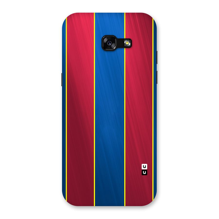 Premium Vertical Stripes Back Case for Galaxy A5 2017