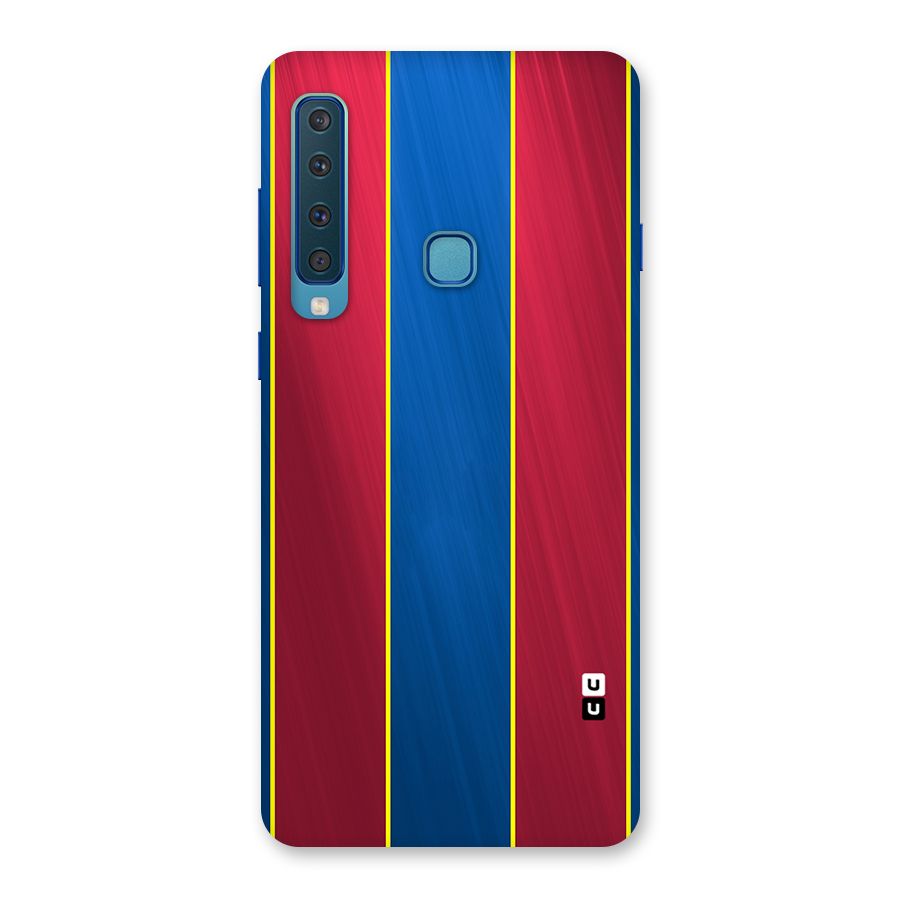 Premium Vertical Stripes Back Case for Galaxy A9 (2018)