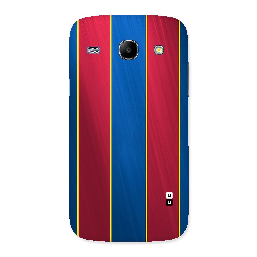Premium Vertical Stripes Back Case for Galaxy Core