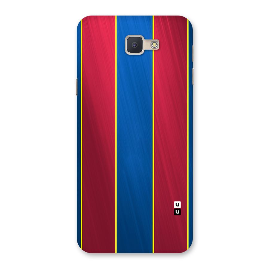 Premium Vertical Stripes Back Case for Galaxy J5 Prime