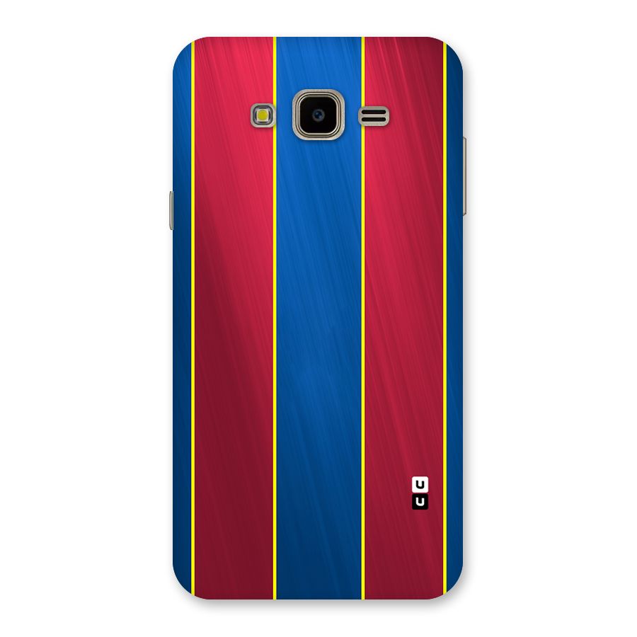 Premium Vertical Stripes Back Case for Galaxy J7 Nxt