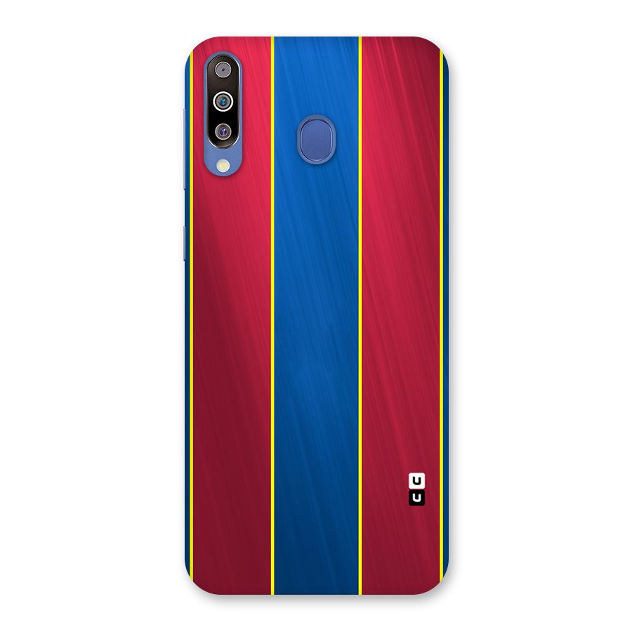 Premium Vertical Stripes Back Case for Galaxy M30
