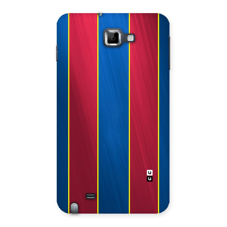 Premium Vertical Stripes Back Case for Galaxy Note