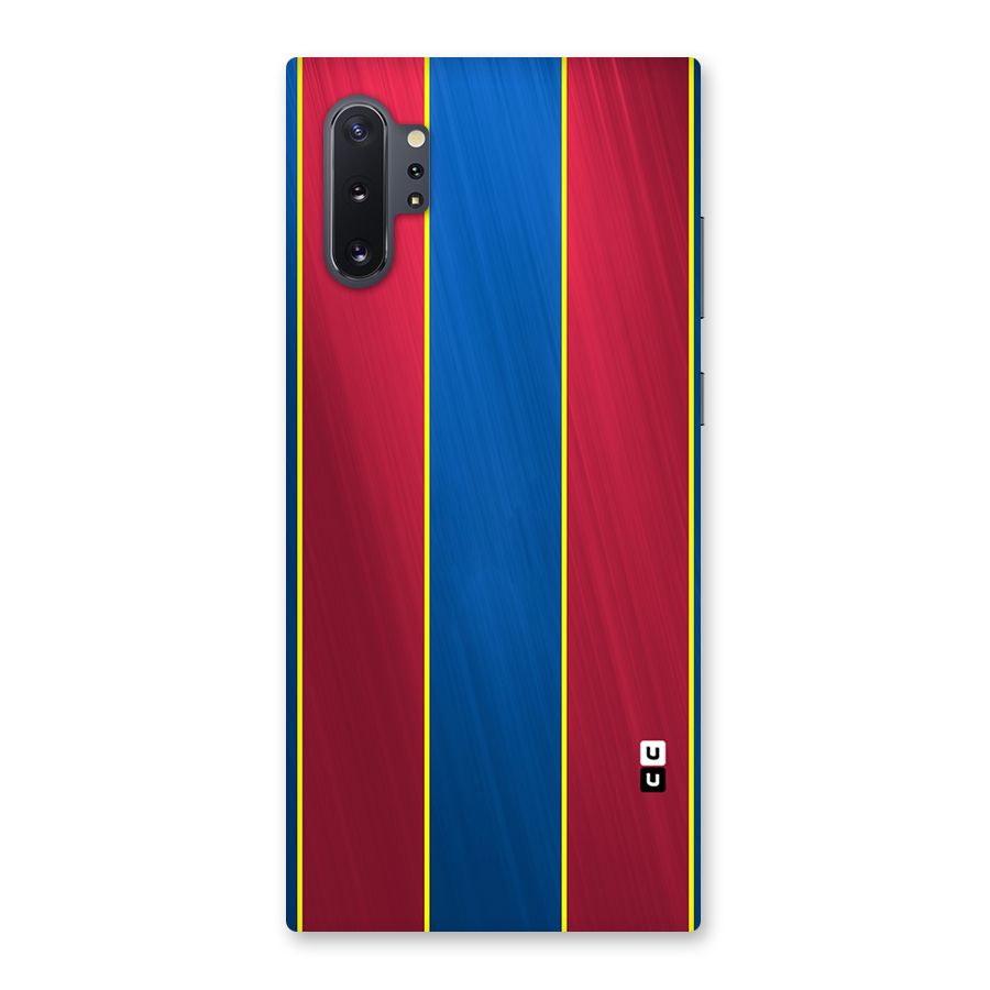 Premium Vertical Stripes Back Case for Galaxy Note 10 Plus