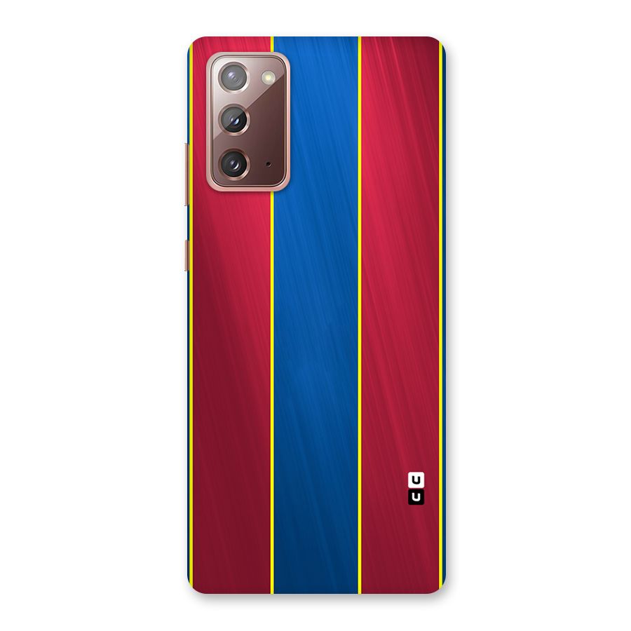 Premium Vertical Stripes Back Case for Galaxy Note 20