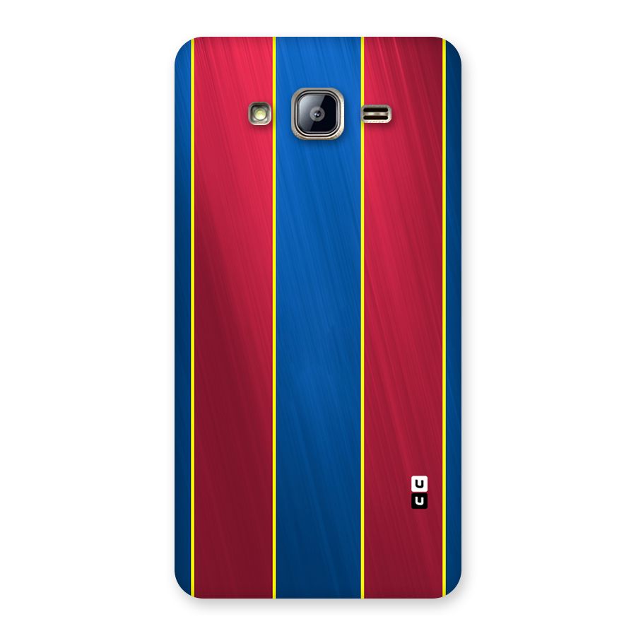 Premium Vertical Stripes Back Case for Galaxy On5