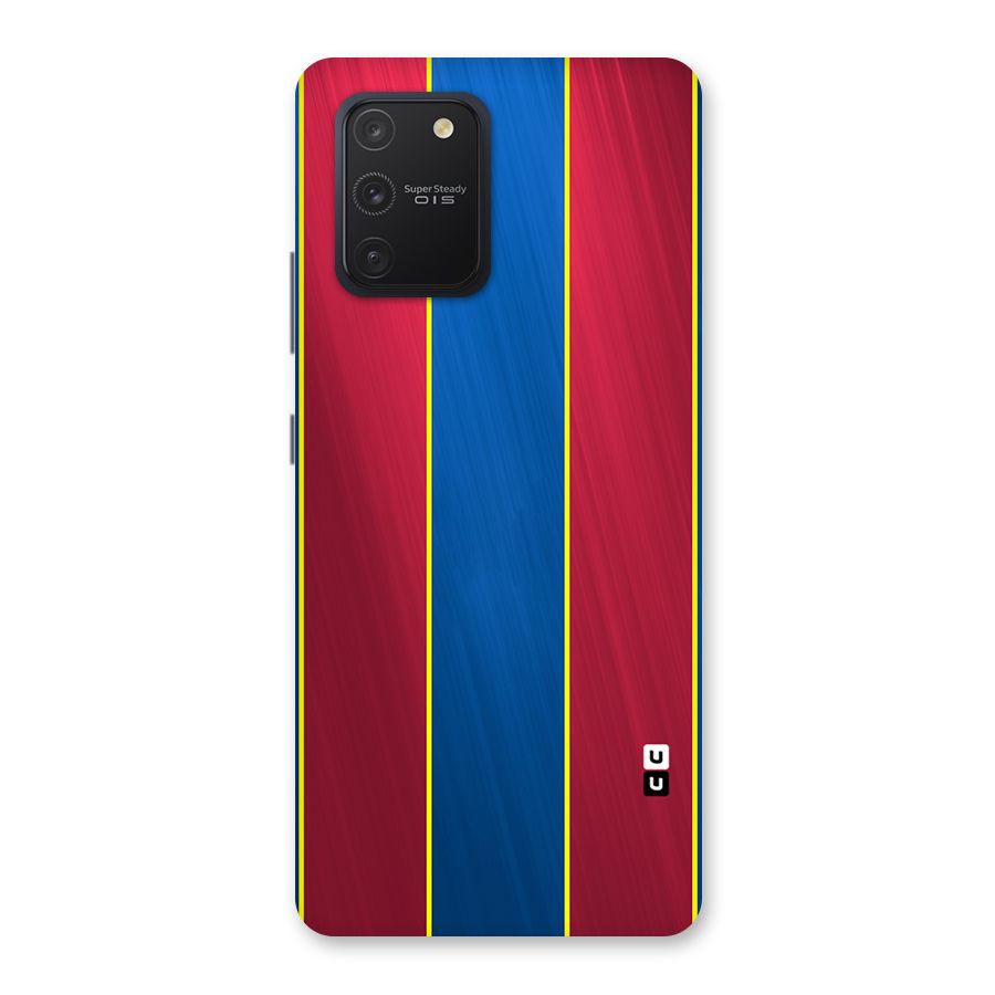 Premium Vertical Stripes Back Case for Galaxy S10 Lite