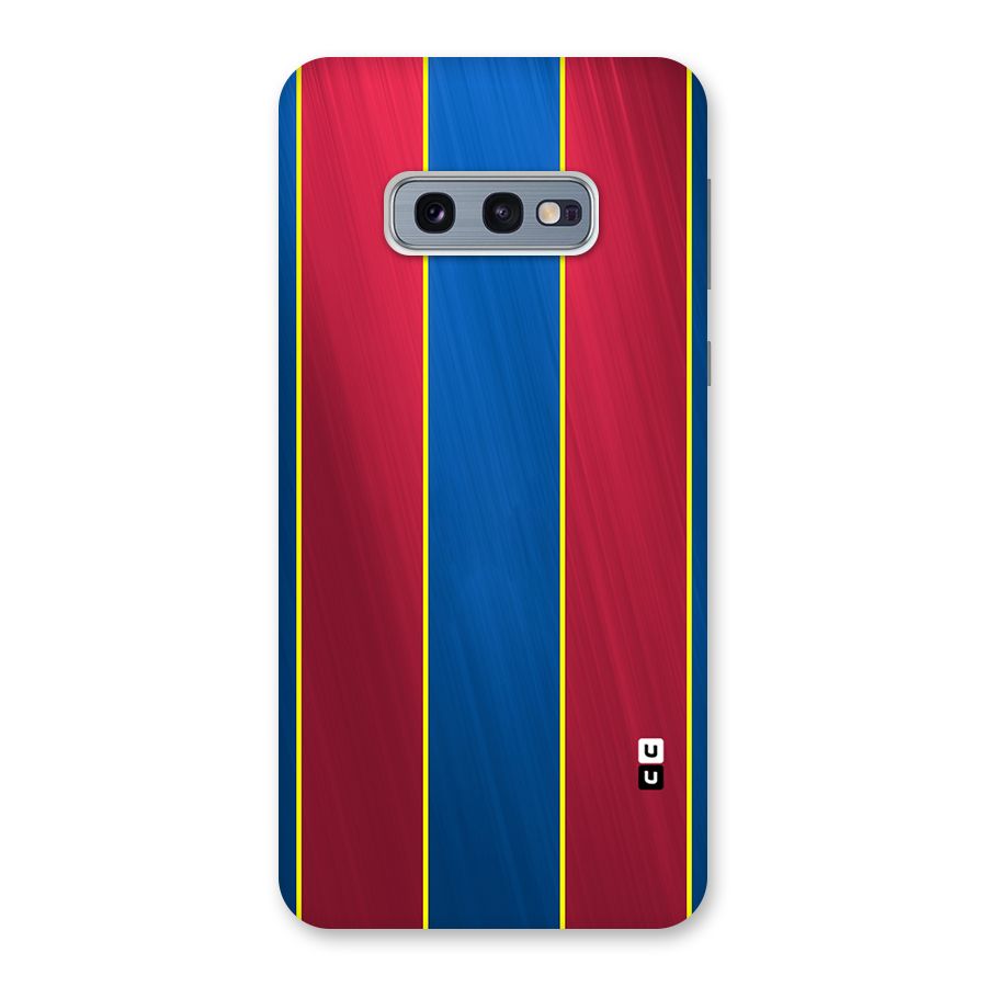 Premium Vertical Stripes Back Case for Galaxy S10e