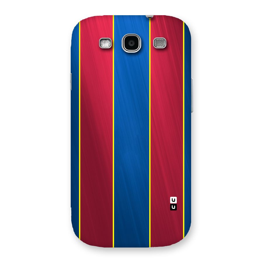 Premium Vertical Stripes Back Case for Galaxy S3