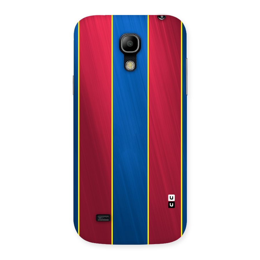 Premium Vertical Stripes Back Case for Galaxy S4 Mini