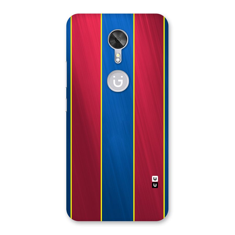 Premium Vertical Stripes Back Case for Gionee A1
