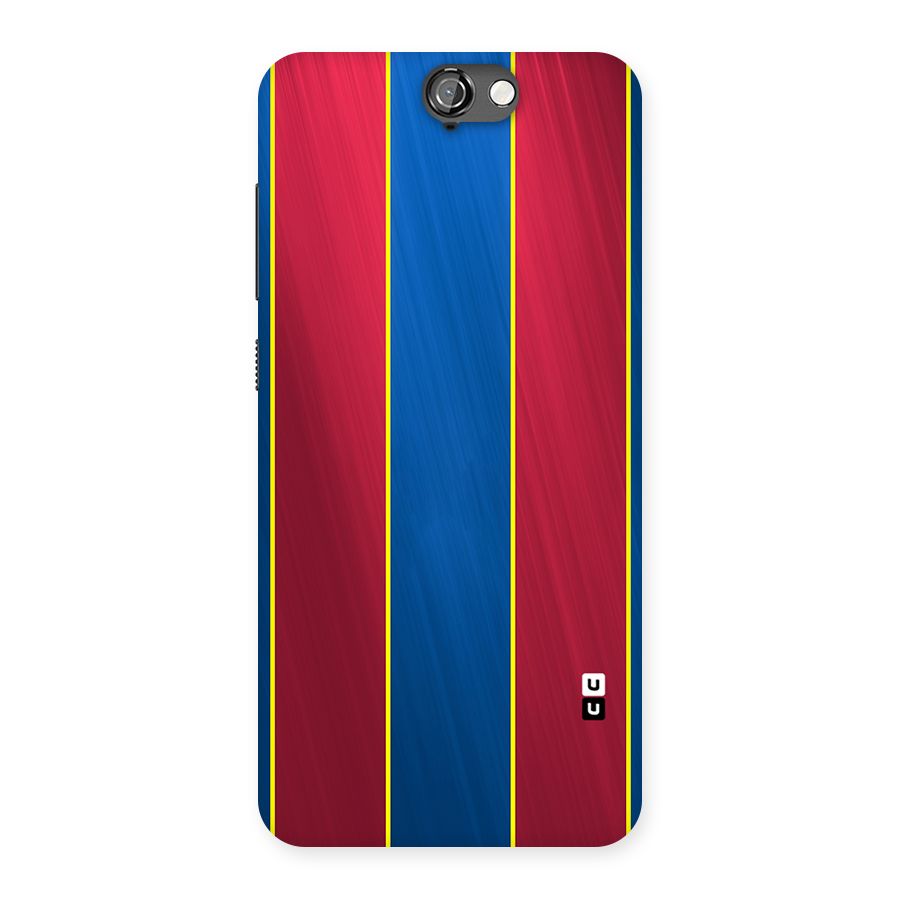 Premium Vertical Stripes Back Case for HTC One A9