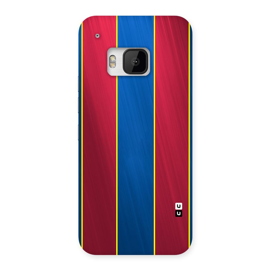 Premium Vertical Stripes Back Case for HTC One M9