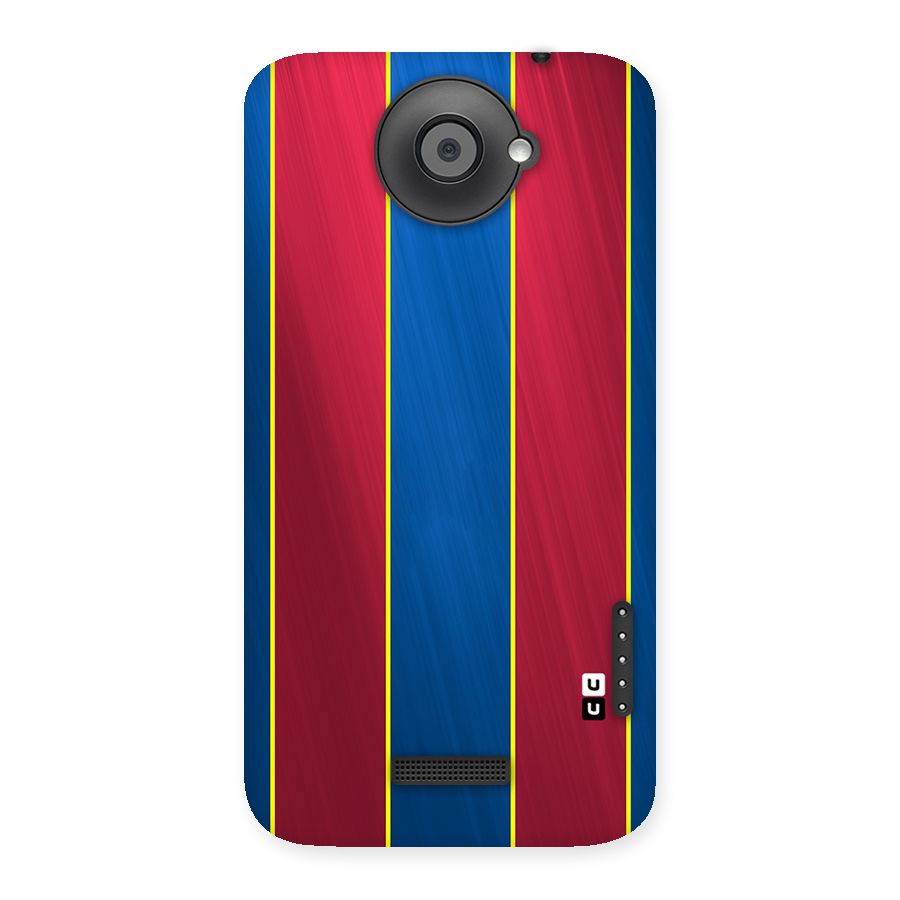 Premium Vertical Stripes Back Case for HTC One X