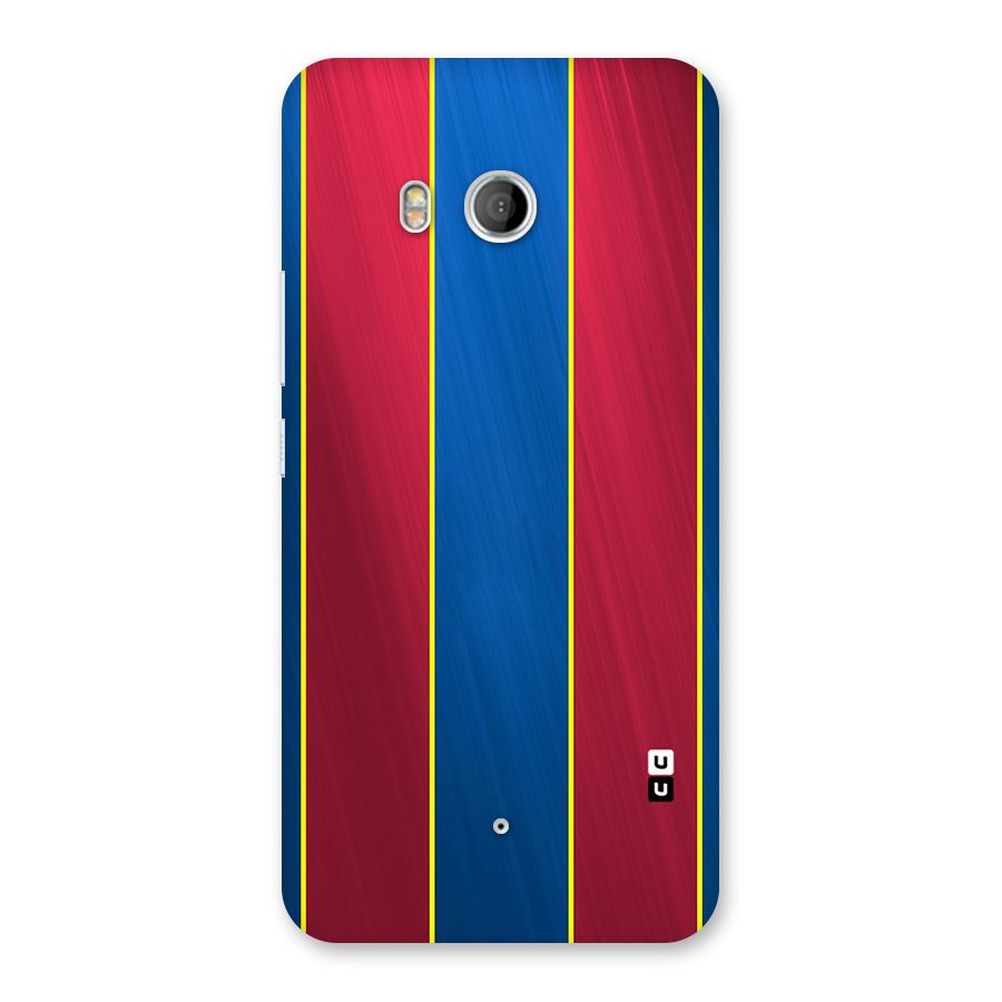 Premium Vertical Stripes Back Case for HTC U11