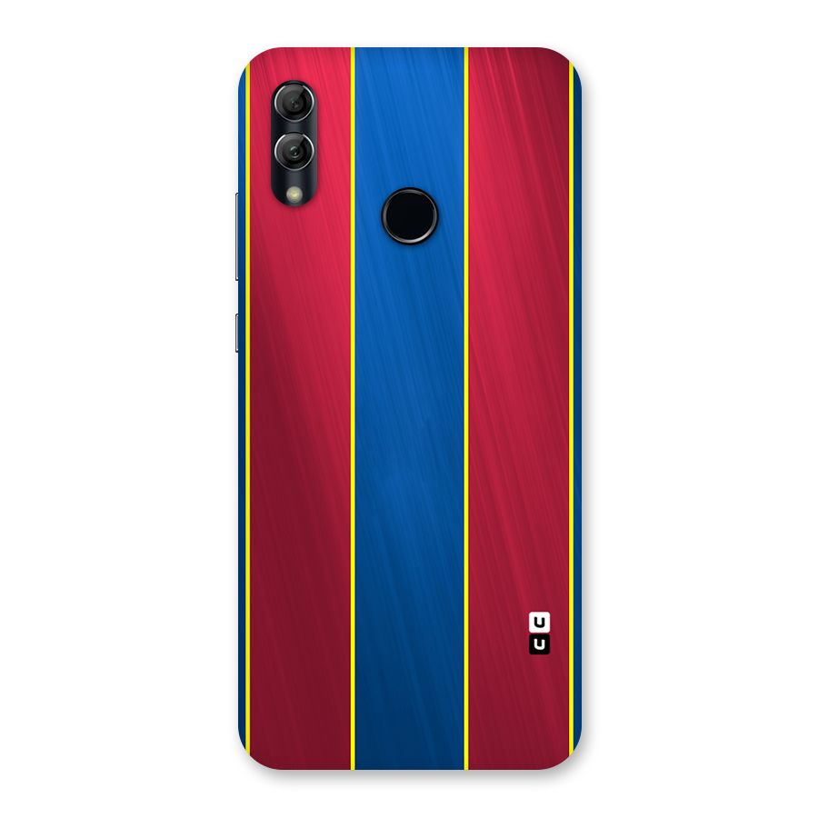 Premium Vertical Stripes Back Case for Honor 10 Lite