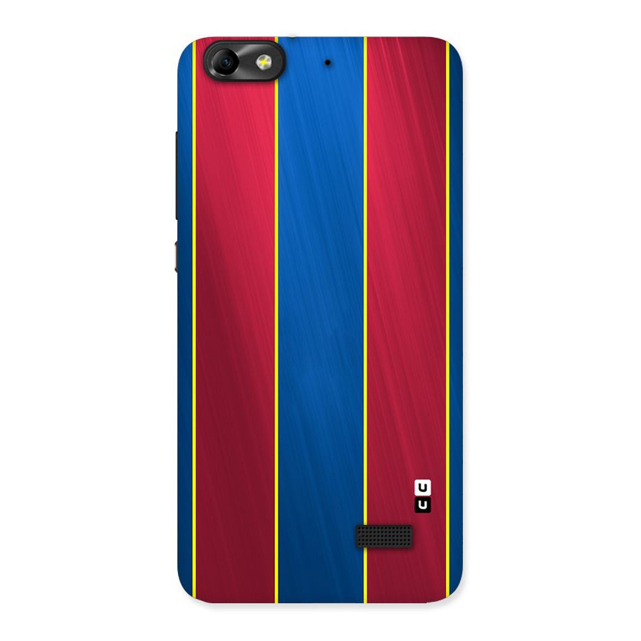 Premium Vertical Stripes Back Case for Honor 4C