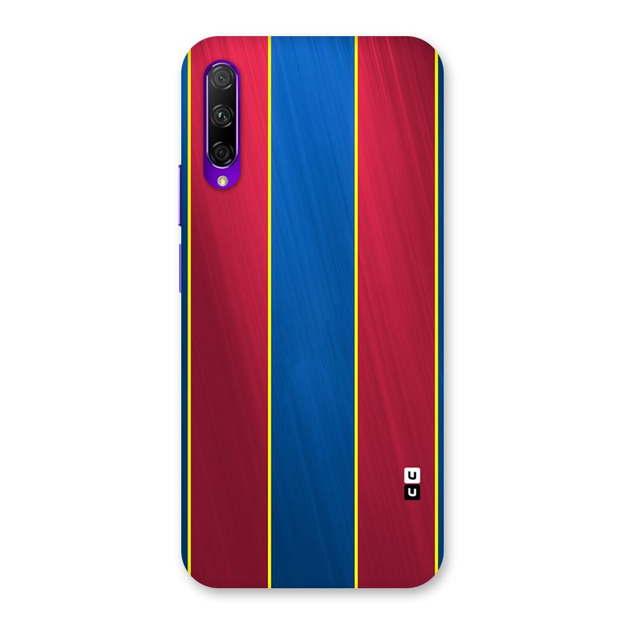 Premium Vertical Stripes Back Case for Honor 9X Pro
