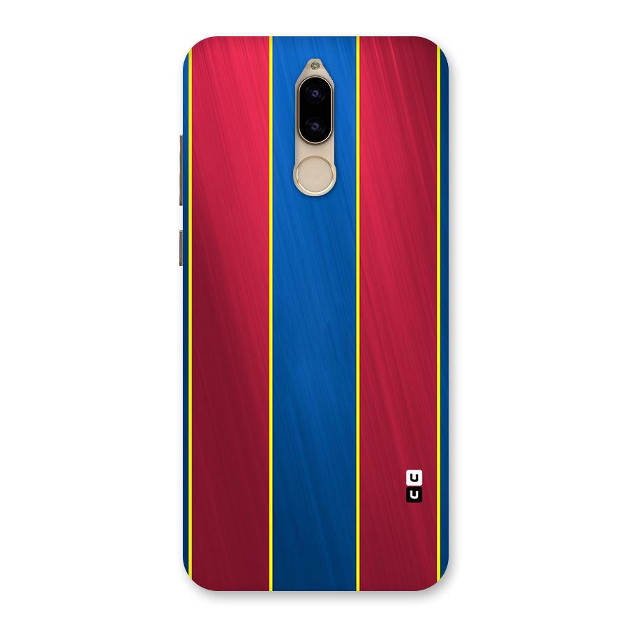 Premium Vertical Stripes Back Case for Honor 9i