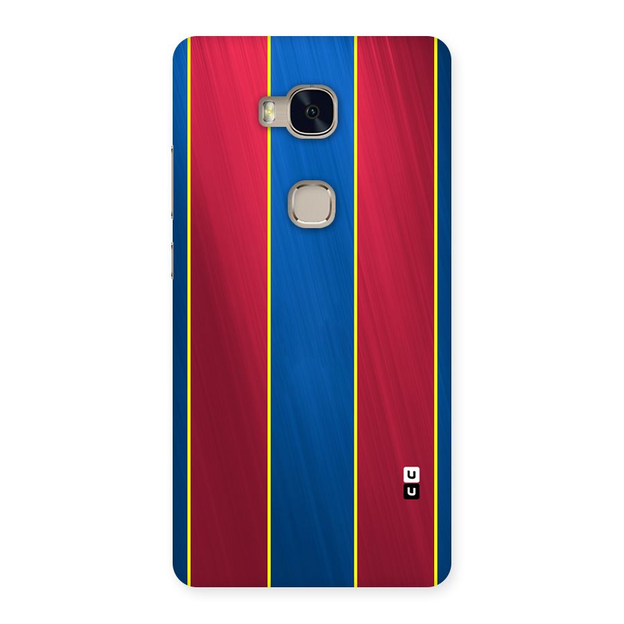 Premium Vertical Stripes Back Case for Huawei Honor 5X