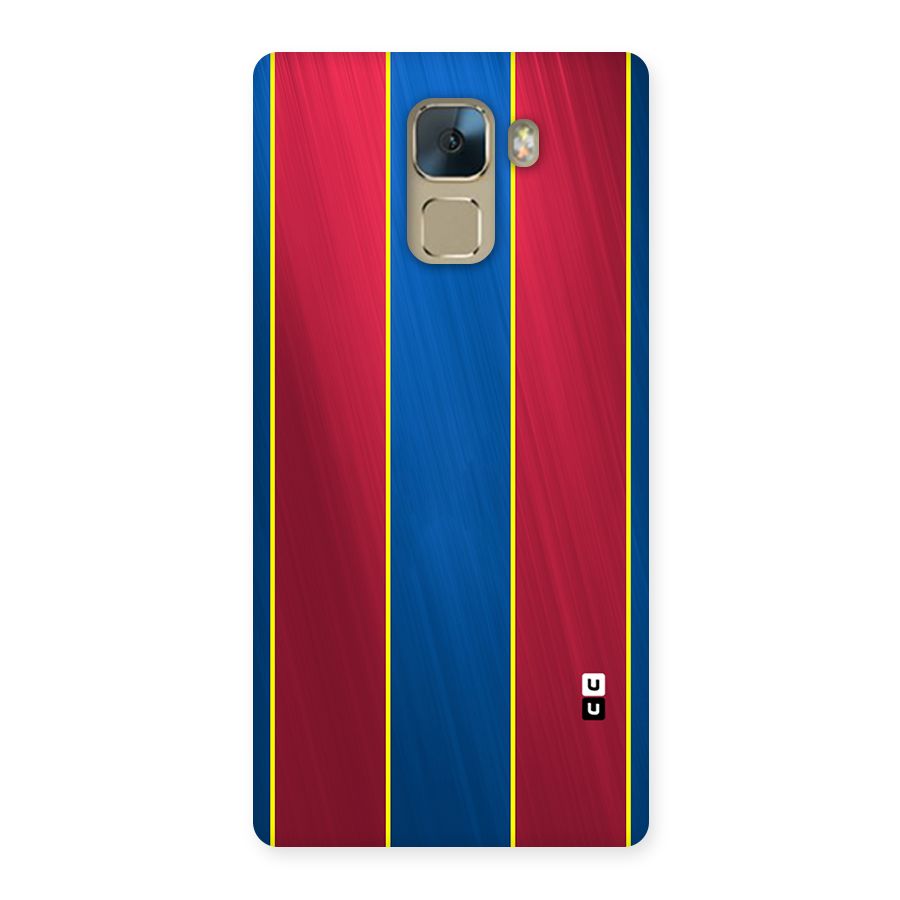 Premium Vertical Stripes Back Case for Huawei Honor 7