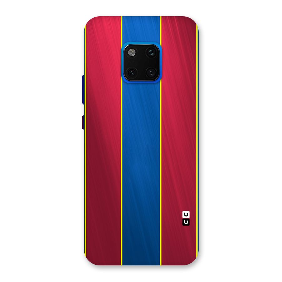 Premium Vertical Stripes Back Case for Huawei Mate 20 Pro