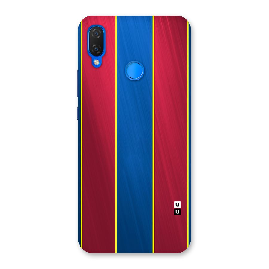 Premium Vertical Stripes Back Case for Huawei P Smart+