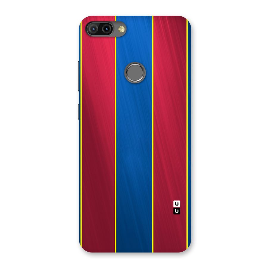 Premium Vertical Stripes Back Case for Infinix Hot 6 Pro