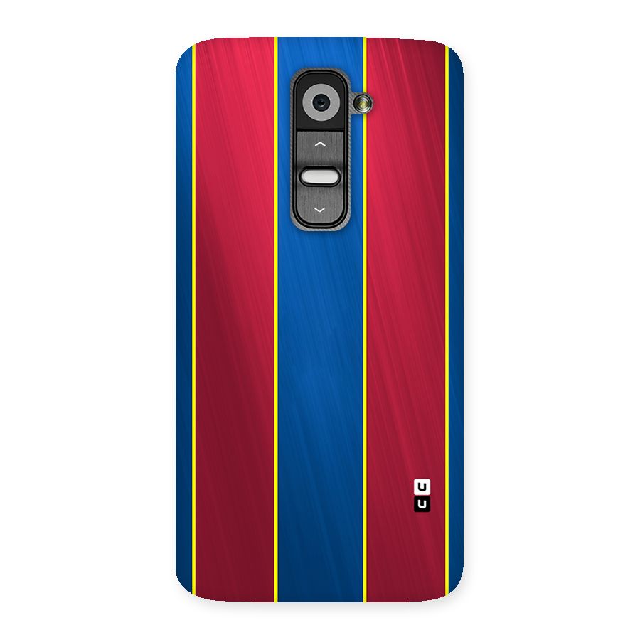 Premium Vertical Stripes Back Case for LG G2