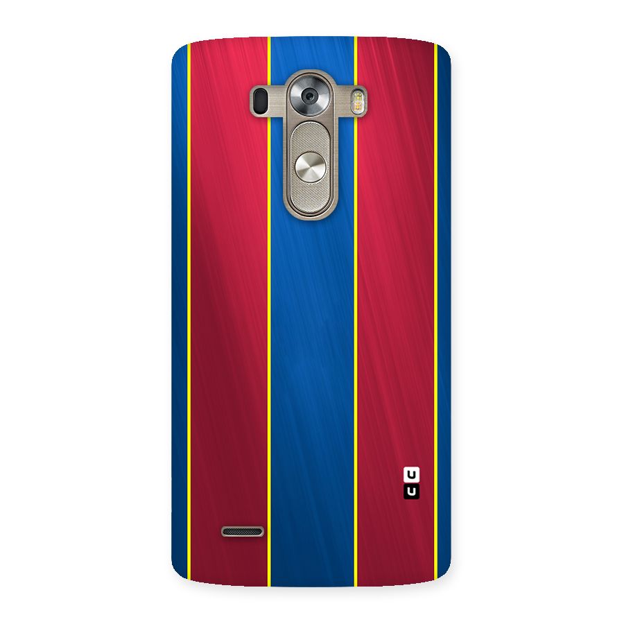 Premium Vertical Stripes Back Case for LG G3