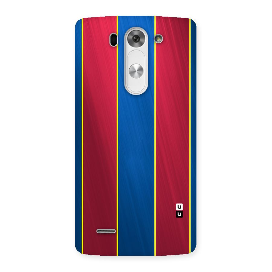 Premium Vertical Stripes Back Case for LG G3 Mini