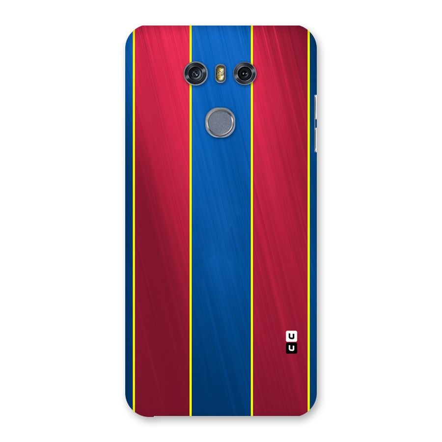 Premium Vertical Stripes Back Case for LG G6