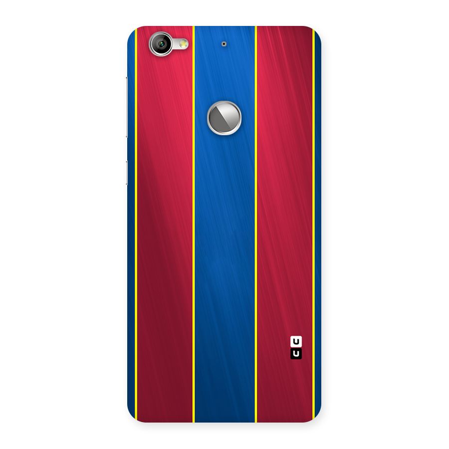Premium Vertical Stripes Back Case for LeTV Le 1s